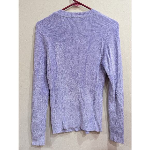 Super soft light purple chanille long sleeve sweater by Arizona size XL - Picture 4 of 7